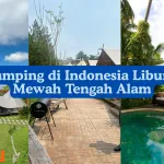 Glamping di indonesia liburan mewah tengah alam