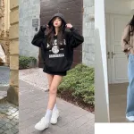 Baju Oversize Wanita Yang Lagi Hits