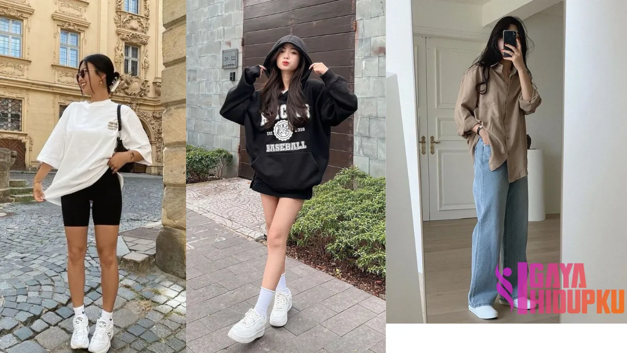 Baju Oversize Wanita Yang Lagi Hits