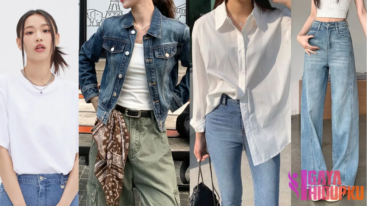 Basic Outfit Wanita Yang Wajib Ada di Lemari Kamu