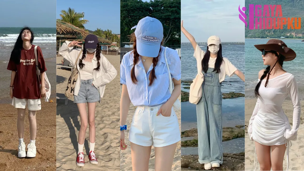 Outfit Pantai Anti Gagal Liburan Kece Maksimal