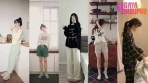 Outfit Santai di Rumah Tetap Stylish Meski Cuman Rebahan