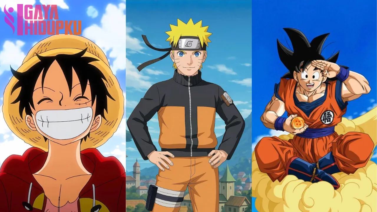 5 Karakter Anime Terpopuler yang Wajib Kamu Ketahui